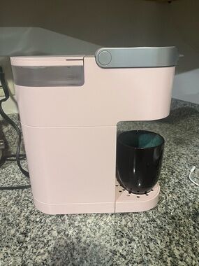 Keurig Pink Single-Serve Coffee Maker with Gray Accent